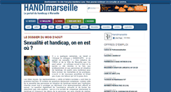Desktop Screenshot of handimarseille.fr