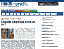 Tablet Screenshot of handimarseille.fr